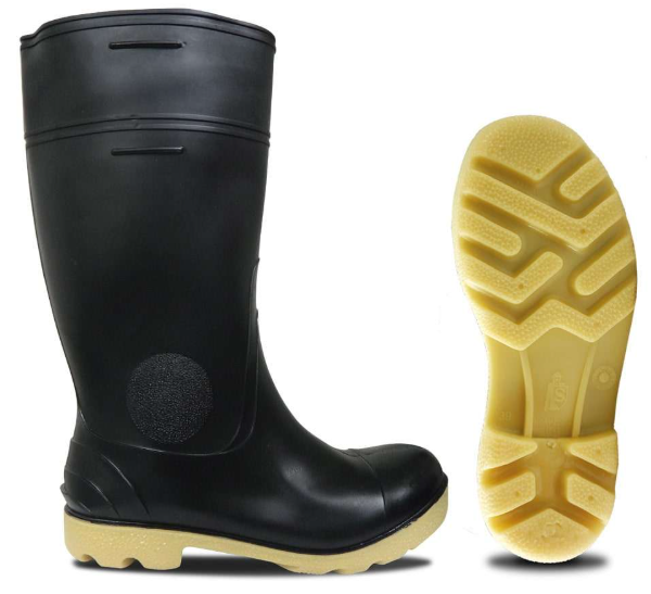 Bota de PVC Negra